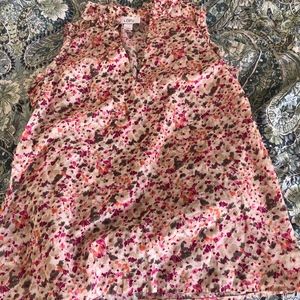 Loft flowered tank, size xs